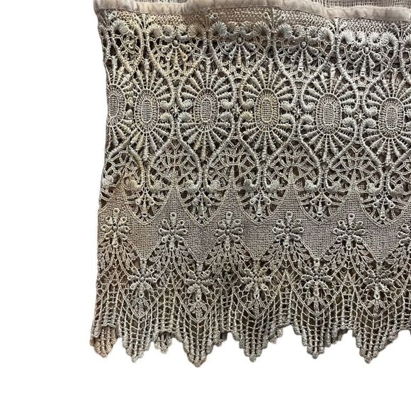 Sue Wong Vintage Champagne Lace Maxi Dress - Picture 12 of 16